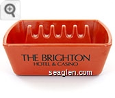 The Brighton Hotel & Casino - Black imprint Bakelite Ashtray