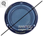 Boon Docks, Winnemucca, Nevada - Yellow imprint Glass Ashtray