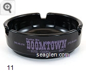 Gotta Be Boomtown, Hotel - Casino Reno, (800) 648-3790 (775) 345-6000 - Purple imprint Glass Ashtray