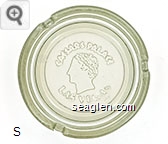 Caesars Palace, Las Vegas - Molded imprint Glass Ashtray