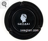Caesars, Tahoe - White imprint Glass Ashtray