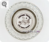 Caesars Tahoe, Lake Tahoe, Nevada - Brown imprint Glass Ashtray