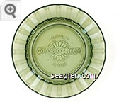 Colorado Belle, Hotel & Casino, Laughlin, Nevada - Molded imprint Glass Ashtray