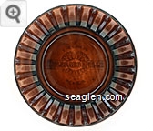 Colorado Belle, Hotel & Casino, Laughlin, Nevada - Molded imprint Glass Ashtray