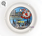 Circus Circus, Hotel/Casino, Reno - Multicolor imprint Porcelain Ashtray