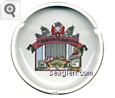 Circus Circus, Hotel Casino, Las Vegas, Reno - Multi imprint Porcelain Ashtray
