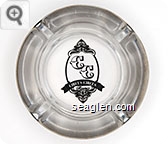 Circus Circus, Reno - Black imprint Glass Ashtray