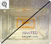 Chris' Ely, Nevada - Orange imprint Glass Ashtray