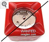 Cal-Neva Lodge, Season 1932 - Raised imprint Metal Ashtray