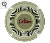 Club Cal Neva, Reno's Best Bet! - Red on white imprint Glass Ashtray