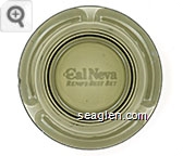Club Cal Neva, Reno's Best Bet - White imprint Glass Ashtray