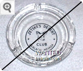 Jetske's Desert Club, Gerlach - Nevada - Black imprint Glass Ashtray