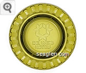 Del Webb Hotels - Molded imprint Glass Ashtray