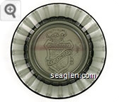 Laughlin Nevada, Edgewater Hotel & Casino - Molded imprint Glass Ashtray