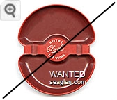Hotel Elwell, Las Vegas - White imprint Plastic Ashtray