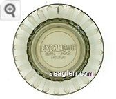 Excalibur Hotel/Casino, Las Vegas - Molded imprint Glass Ashtray