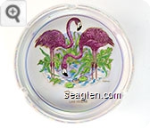 Flamingo, Las Vegas - Multi imprint Porcelain Ashtray