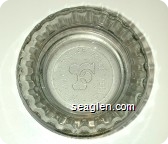 Frontier Hotel, Las Vegas, Nevada - Molded imprint Glass Ashtray