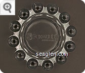 Foxwoods Resort - Casino - Molded imprint Glass Ashtray