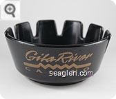 Gila River Casino - Gold imprint Plastic Ashtray