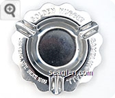 Golden Nugget Gambling Hall, Las Vegas, Nev. Since 1905 - Raised imprint Metal Ashtray