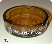 Near Hoover Dam, US Highway 93, Boulder City, Nevada 89005, Casino - Bar - Food - Giftshop - White imprint Glass Ashtray