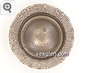 Hard Rock Hotel, Las Vegas - Raised imprint Metal Ashtray