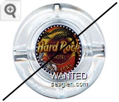 Hard Rock Hotel, Las Vegas - Multi imprint Glass Ashtray