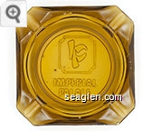 Imperial Palace - Molded imprint Glass Ashtray
