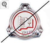 Jolly Jolly Club, Al and Ken, South Virginia St, Reno - Red on white imprint Glass Ashtray
