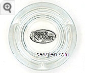 Jerry's Nugget, Since 1964 - Black imprint Glass Ashtray