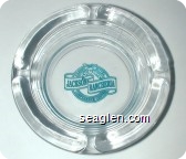 Casino Hotel, Jackson Rancheria, Conference Center - Green imprint Glass Ashtray