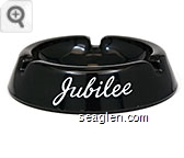 Jubilee, Pagni, Brothers - White imprint Glass Ashtray