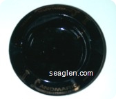 Landmark Hotel, Las Vegas, Nevada - Gold imprint Glass Ashtray