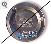 Lotus Inn & Casino, 1213 Las Vegas Blvd So, Las Vegas, Nevada - Embossed imprint Metal Ashtray