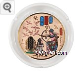 Luxor, Las Vegas - Multi imprint Porcelain Ashtray