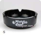 Monte Carlo Casino, Holiday Inn Reno, The Riviera Room - White imprint Glass Ashtray