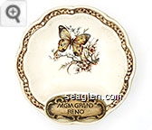 MGM Grand, Reno - Brown imprint Porcelain Ashtray