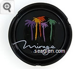 Mirage, Las Vegas - White imprint Porcelain Ashtray