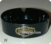 Carson Nugget, The Happiest Casino in the World, Carson City, Nevada - Yellow imprint Glass Ashtray
