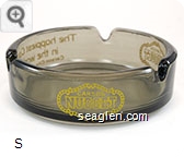 Carson Nugget, The Happiest Casino in the World Carson City, Nevada - Yellow imprint Glass Ashtray