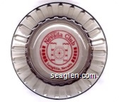 Del Webb's Nevada Club, Laughlin, Nevada - Red imprint Glass Ashtray