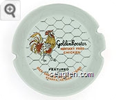 Golden Rooster Kentucky Fried Chicken, Featured at ... Dick Graves Nugget Casino, Sparks, Nevada - Orange and black imprint Porcelain Ashtray