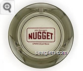John Ascuaga's Nugget, Sparks (East Reno) - Red imprint Glass Ashtray