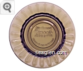 John Ascuaga's Nugget, Reno Area's Finest - Molded imprint Glass Ashtray