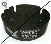 Ojibwa Casino, Baraga, Mich. 906-353-6333 - White imprint Bakelite Ashtray