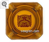 The Opera House, 2542 L.V. Blvd. North, North Las Vegas 89030 - Red on white imprint Glass Ashtray