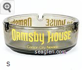 Ormsby House, Carson City, Nevada - Yellow imprint Glass Ashtray