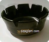 Pahrump Nugget, Hotel & Gambling Hall - Gold imprint Plastic Ashtray