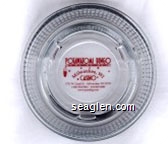 Potawatomi Bingo, Milwaukee, WI, Casino, 1721 W. Canal St. - Milwaukee, WI 53233, 1-800-PAYSBIG - 441-645-6888, www.paysbig.com - Red imprint Glass Ashtray